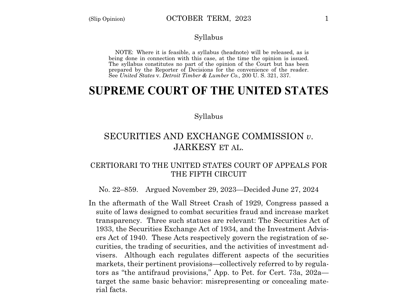 Coinbase sues SEC and FDIC for clarity on crypto rules; US Supreme Court limits SEC’s authority in enforcing securities laws