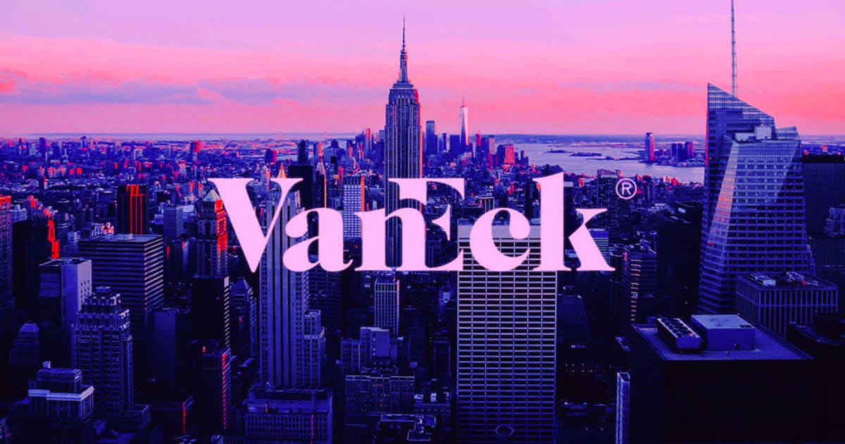 VanEck files for Solana ETF