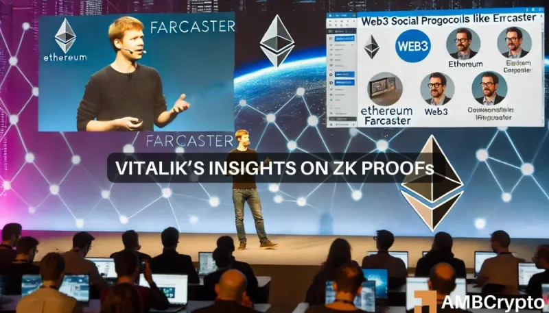Ethereum’s Vitalik Buterin advocates for ZK Proofs in Web3 social media post image